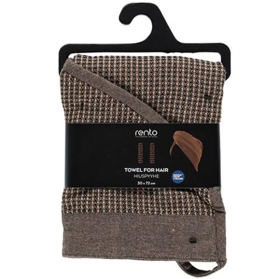 Rento Kenno Hair Towel Wrap | Coconut Shell Button - Image 4