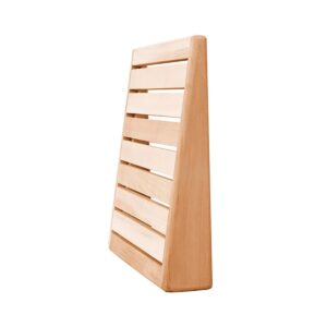Ergonomic Cedar Sauna Head Rest