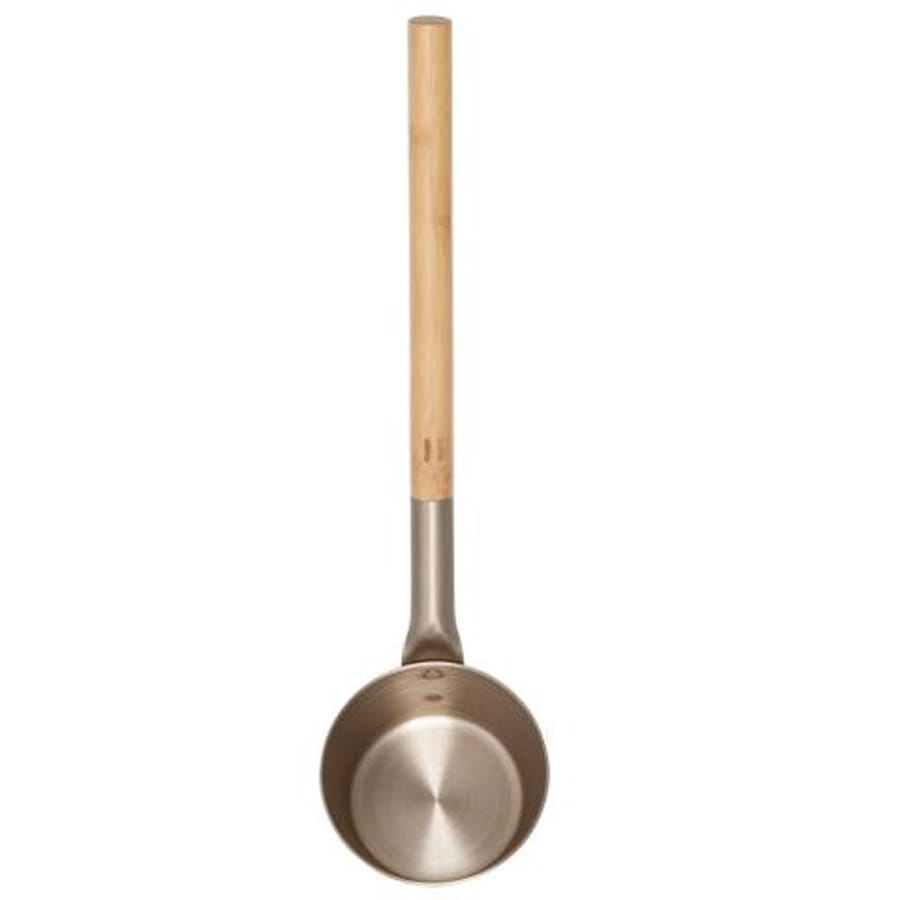 Sauna Ladle | Aluminum | Thermo Bamboo Handle | 4 Styles - Image 4