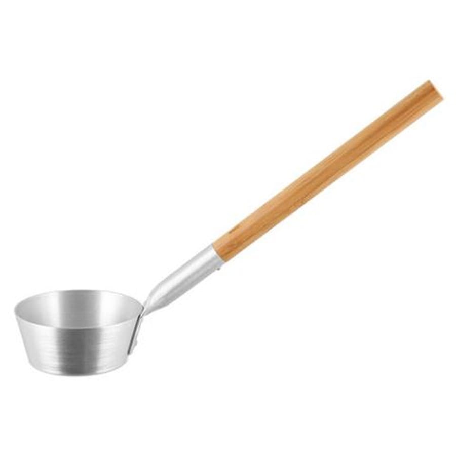 Sauna Ladle | Aluminum | Thermo Bamboo Handle | 4 Styles - Image 6