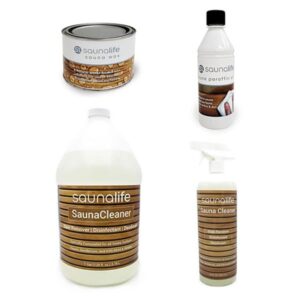 Sauna Maintenance Bundle: Cleaner, Wax & Paraffin Oil for Longevity