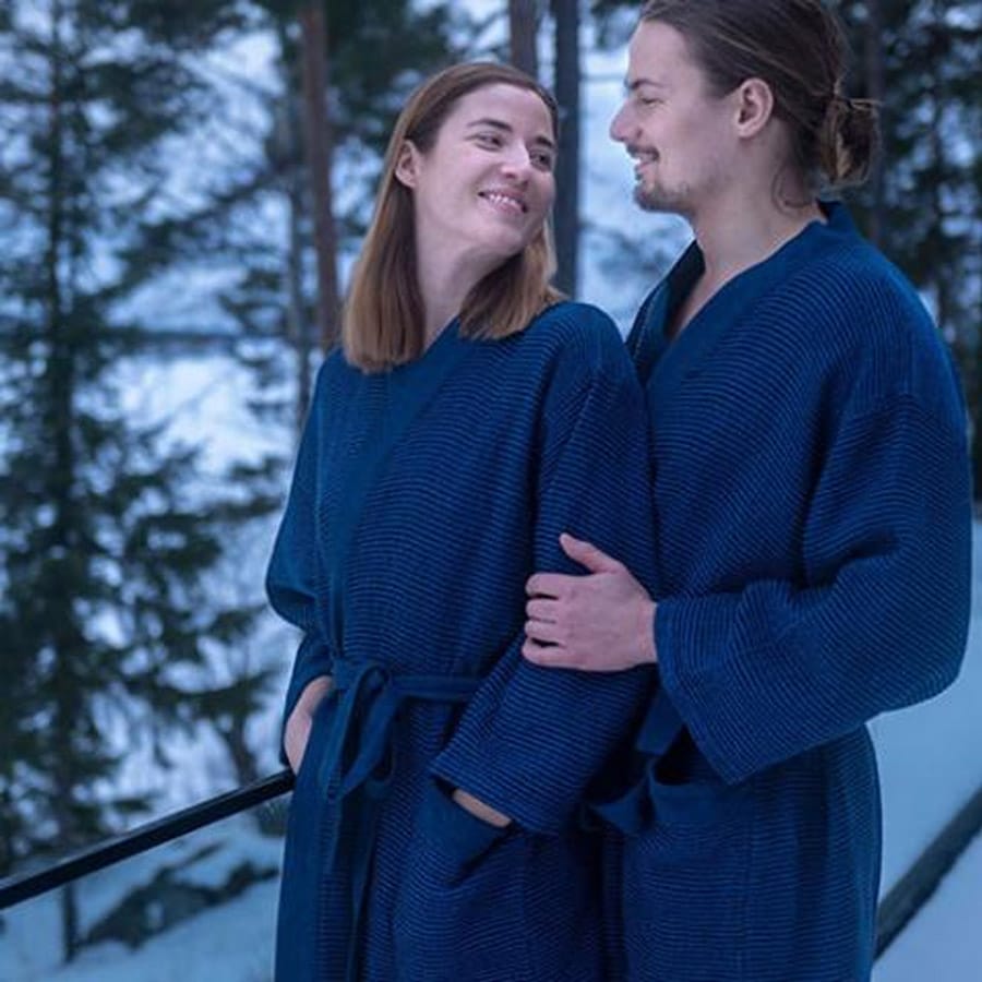 Rento Kenno Sauna Bathrobe | Cotton/Polyester S/M/L/XL - Image 10