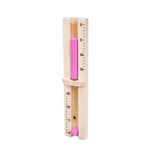 Classic 15-Minute Sauna Sand Timer for Perfect Timing - Pink Sand