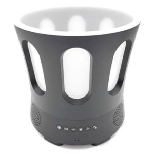 Sauna Bluetooth Speaker | SaunaLife SaunaZone | Bucket and Speaker with Lights