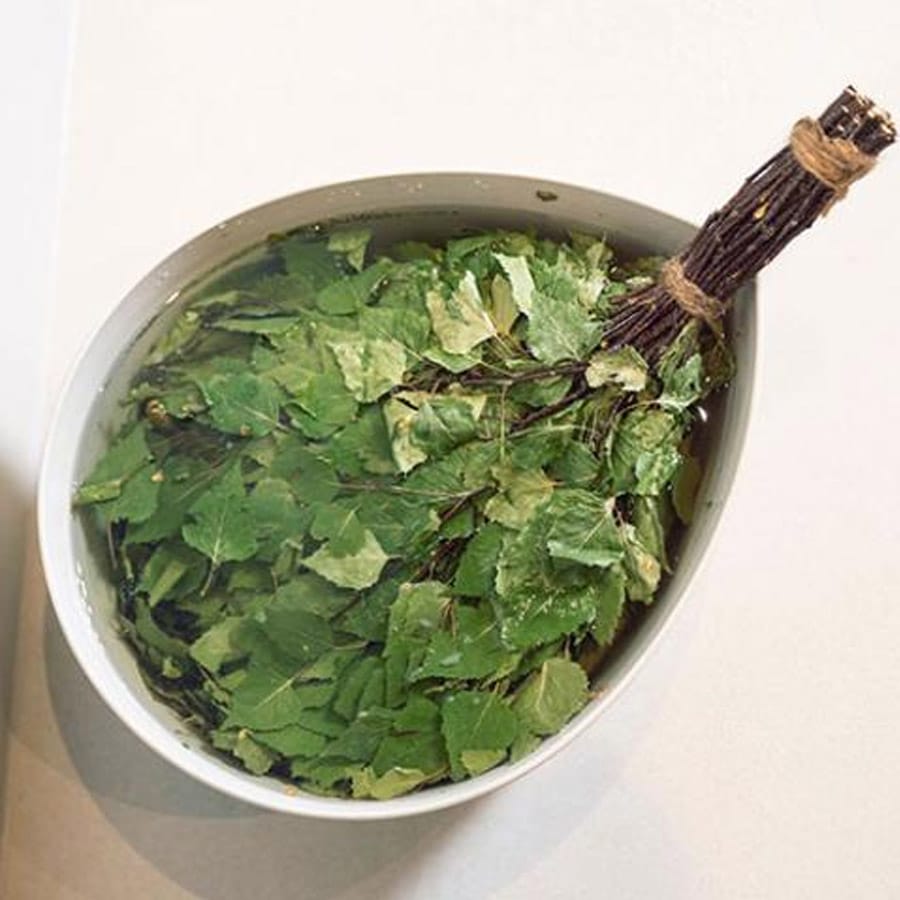 Sauna Whisk | Eucalyptus & Birch Finnish Sauna Whisk - Image 3