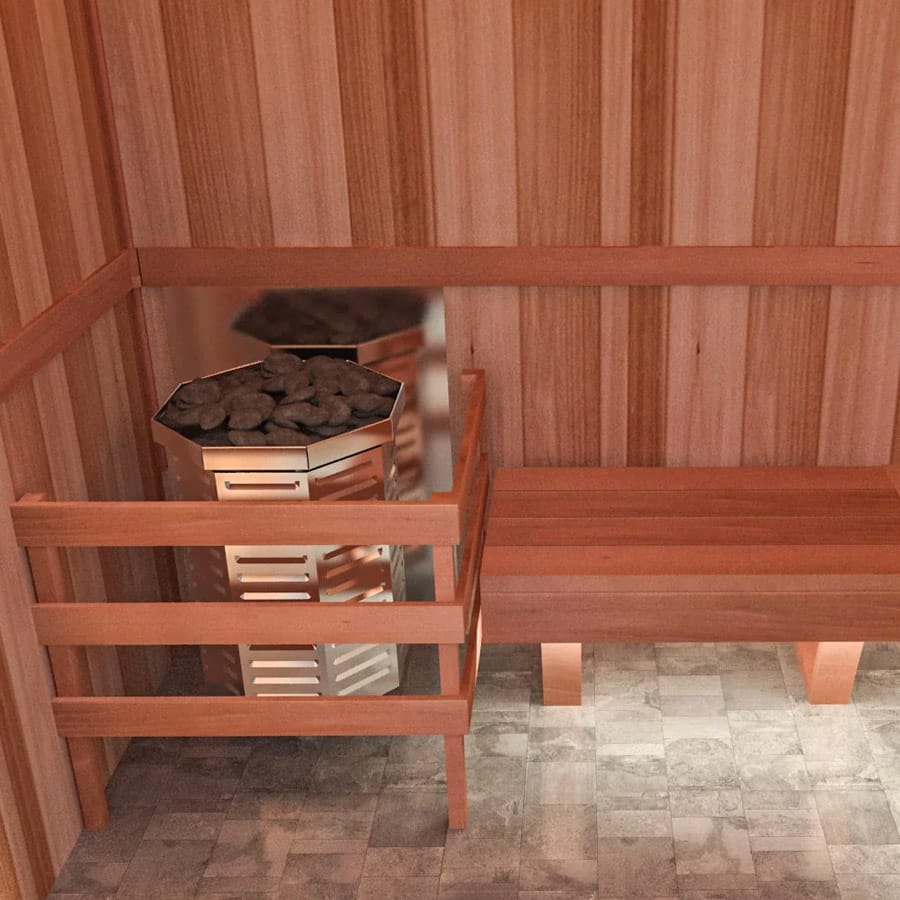 Scandia Propane & Natural Gas Sauna Heater | 40K BTU Sauna Heaters - Image 3