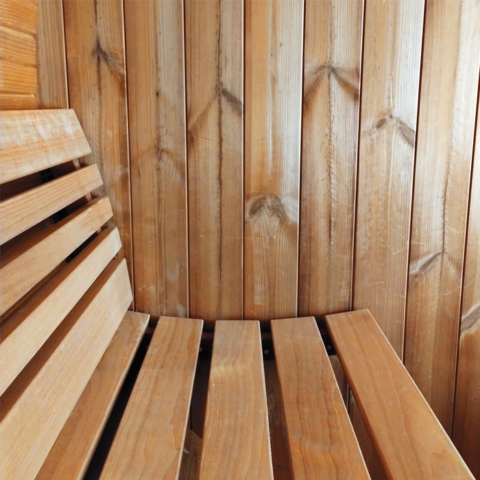 6 Person Barrel Steam Sauna | Sauna Life | Model E8 | Outdoor Barrel Sauna Kit - Image 8