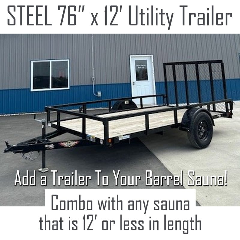 Sauna Steel Utility Trailers (8'–16') - Image 6