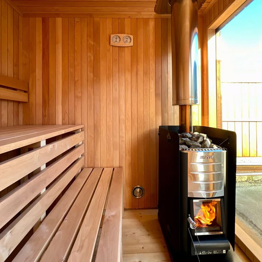 Harvia M3 Series | Wood Burning Sauna Stove | 212' to 459' cubic ft. - Image 5