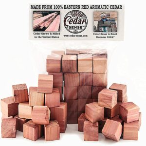 cedar blocks cubes