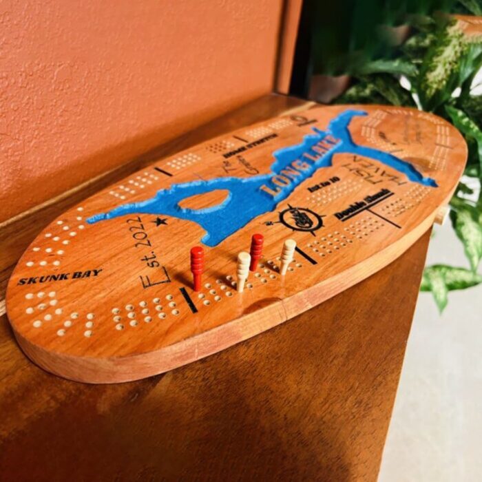 Custom Cribbage Boards | Unique Cribbage Boards for Lake Lovers - Image 2
