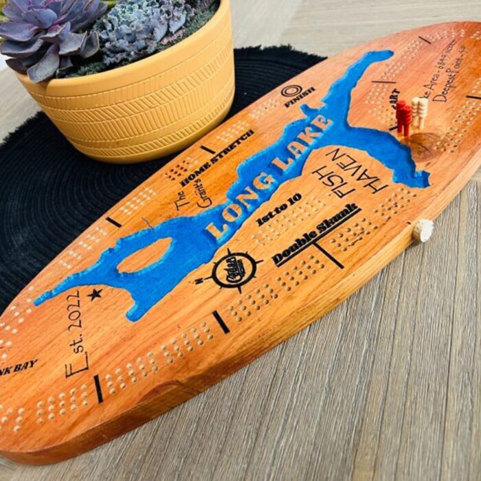 Custom Cribbage Boards | Unique Cribbage Boards for Lake Lovers - Image 12