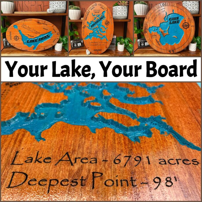 Custom Cribbage Boards | Unique Cribbage Boards for Lake Lovers - Image 3