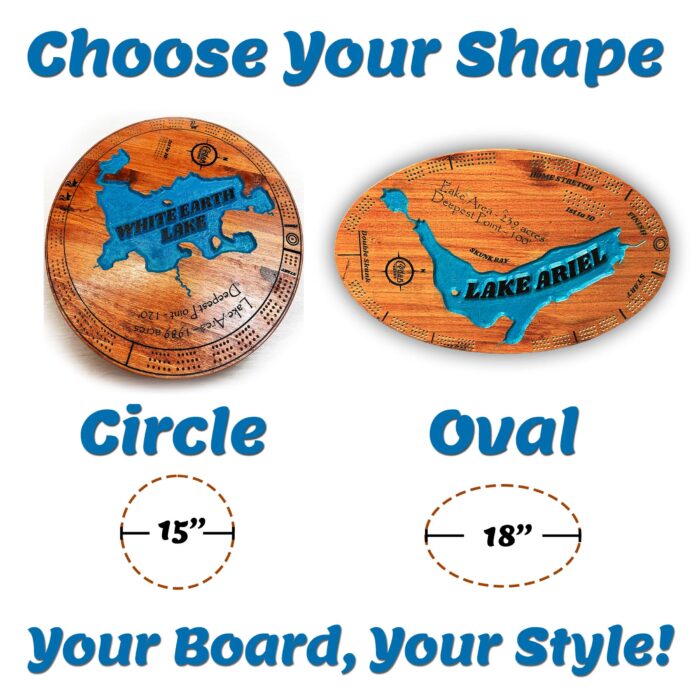 Custom Cribbage Boards | Unique Cribbage Boards for Lake Lovers - Image 4