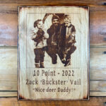 personalized wooden plaque