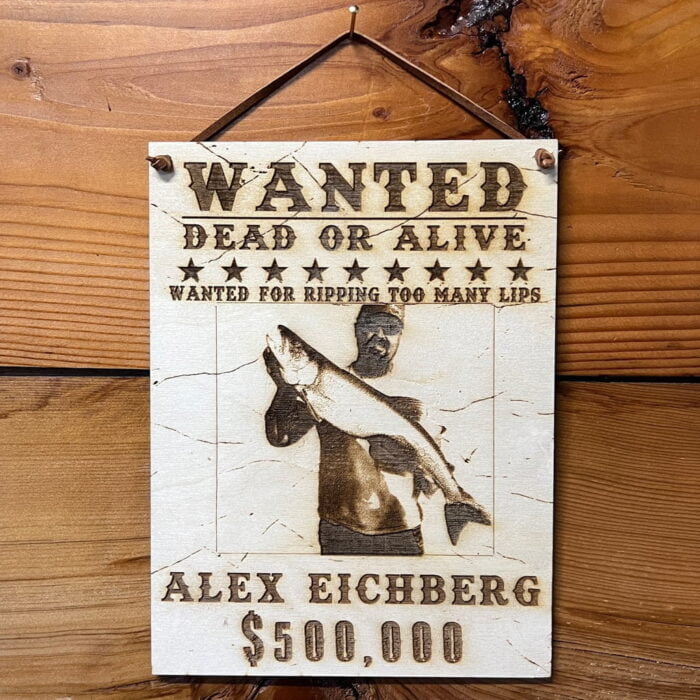 Wood Wanted Poster | Custom - Image 2
