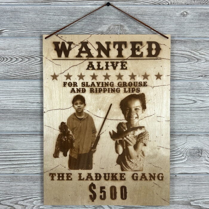 Wood Wanted Poster | Custom - Image 6