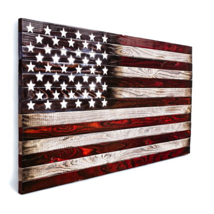 wood flag