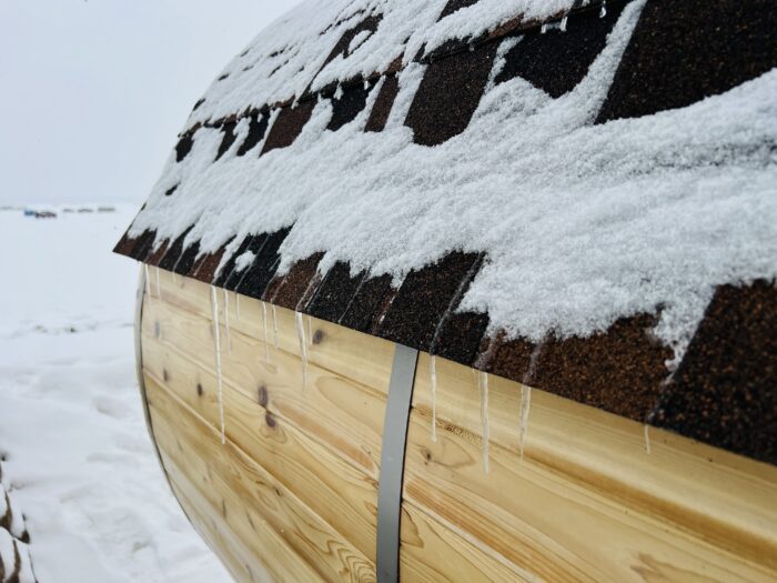 4 Person Cedar Barrel Sauna | 6' x 6' | Best Sauna For Home - Image 20