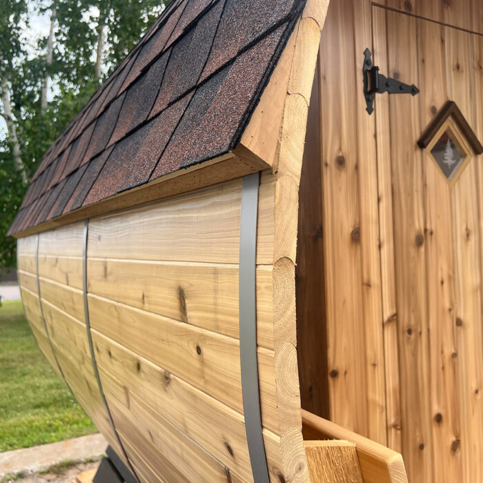 barrel sauna