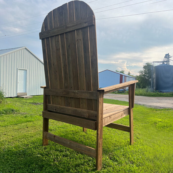 Giant Adirondack Chair | Custom Size and Material | 8ft. & 10ft. Sizes - Image 16