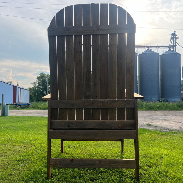 Giant Adirondack Chair | Custom Size and Material | 8ft. & 10ft. Sizes - Image 15