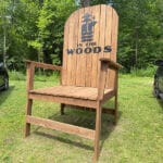 Giant Adirondack Chair | Custom Size and Material | 8ft. & 10ft. Sizes - Image 10