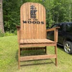 Giant Adirondack Chair | Custom Size and Material | 8ft. & 10ft. Sizes - Image 11