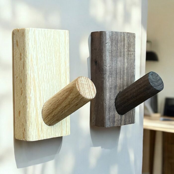 wooden hooks