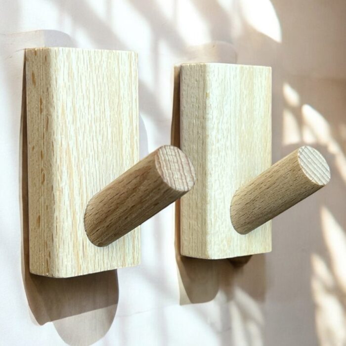 wooden hooks