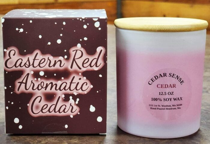 Smoked Cedar Wood Candles | Eastern Red Aromatic Cedar Oil Candles - Image 9