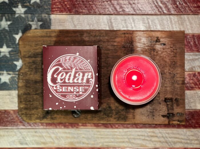 Smoked Cedar Wood Candles | Eastern Red Aromatic Cedar Oil Candles - Image 7