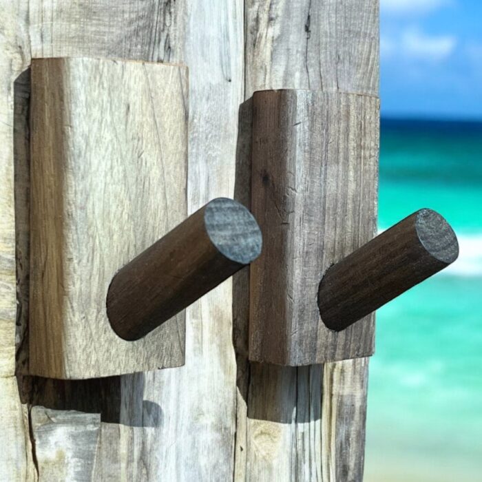 wooden hooks