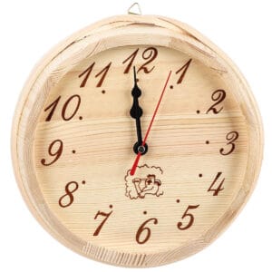 wooden clock