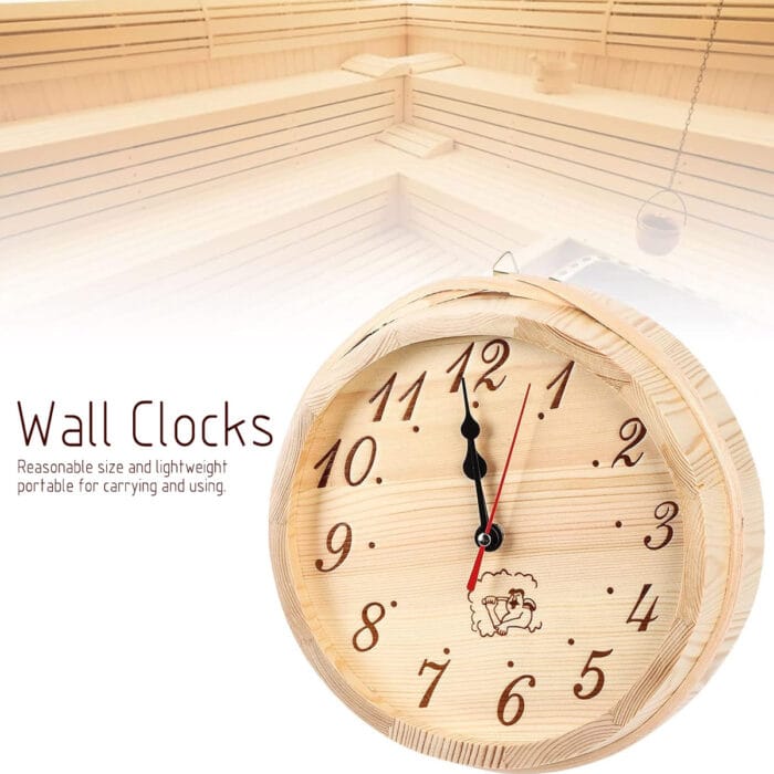 clock for inside sauna