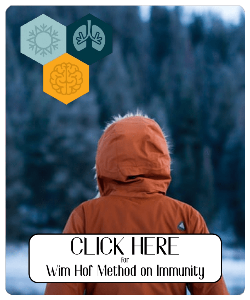 wim hof on cold plunge