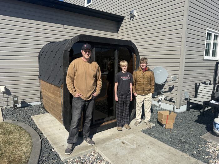 4 Person Outdoor Backyard Sauna Kit | SaunaLife Sauna Cube | 7.5' x 6' | 185 cu. ft - Image 16