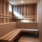 indoor dry sauna