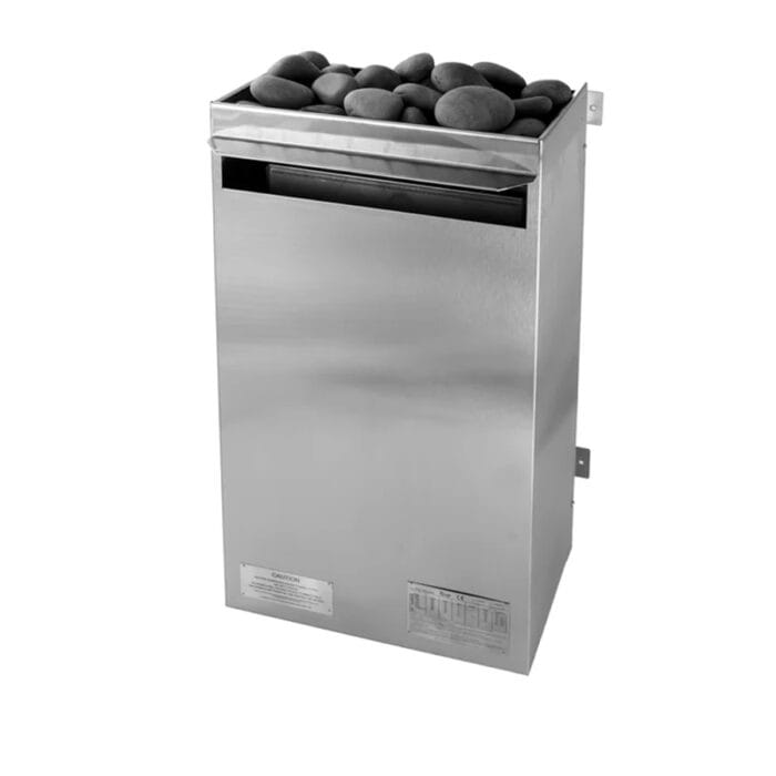 sauna heater with rocks