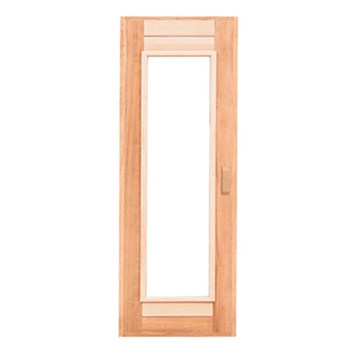 Premium Handcrafted Glass Sauna Doors | Clear Grade Cedar | 24", 30", & 36" Doors - Image 5