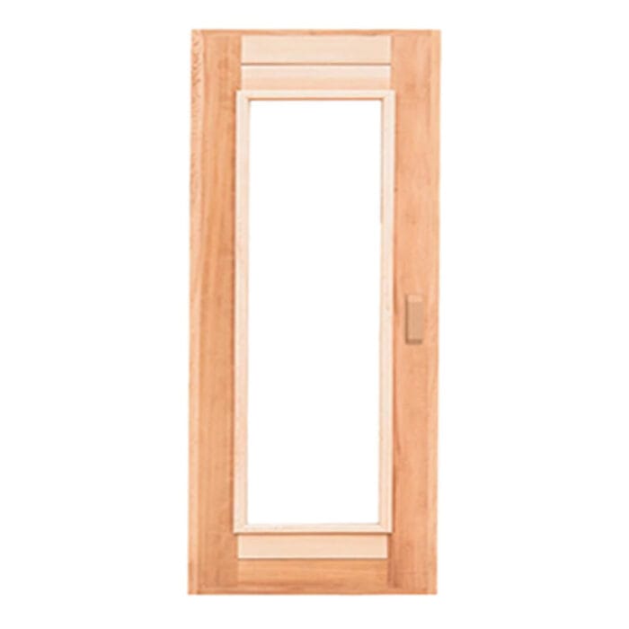 Premium Handcrafted Glass Sauna Doors