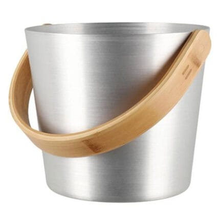 aluminum sauna bucket