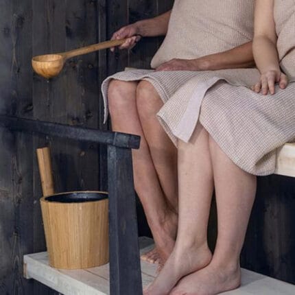 bamboo sauna bucket