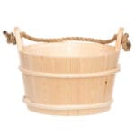 birch sauna bucket