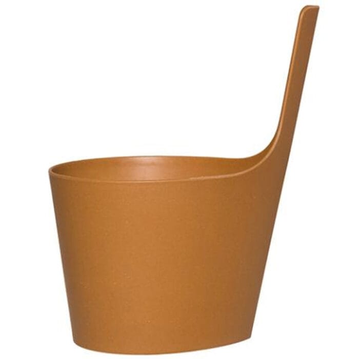 sauna ladle and bucket
