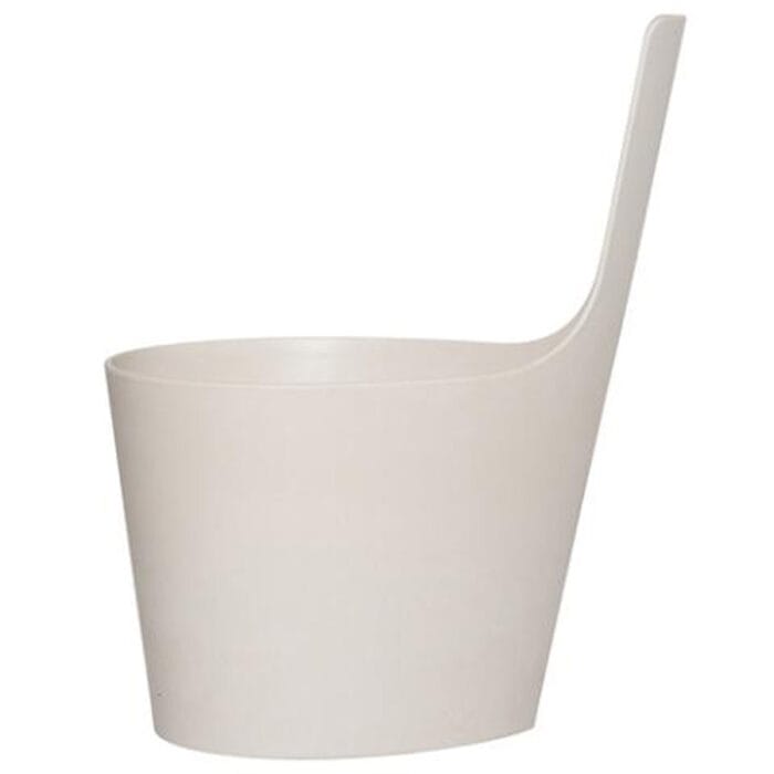 sauna bucket and ladle set