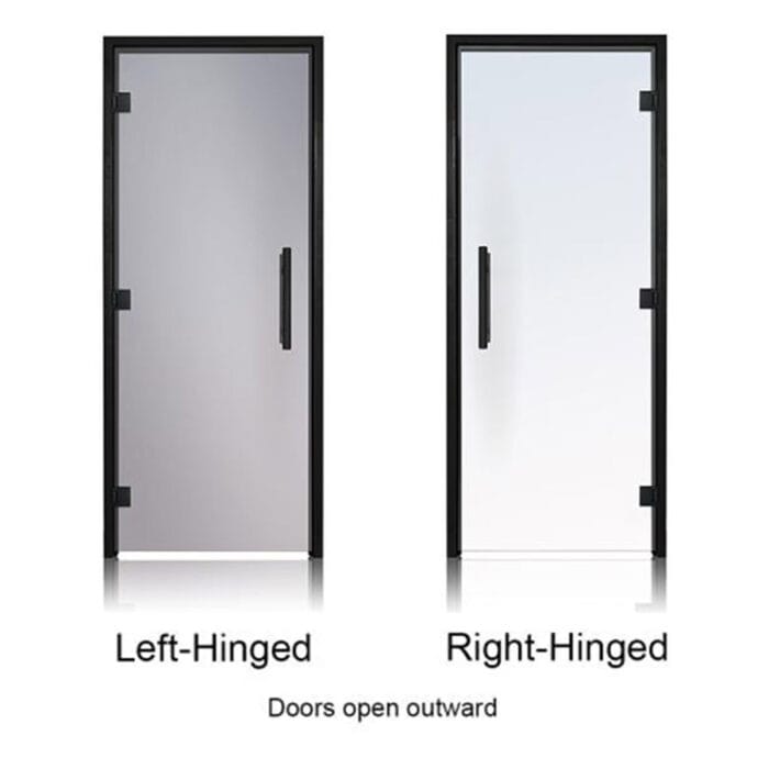 Glass Sauna Door 36" x 81" | Pre-hung | Clear & Tinted | Left/Right Swing - Image 7