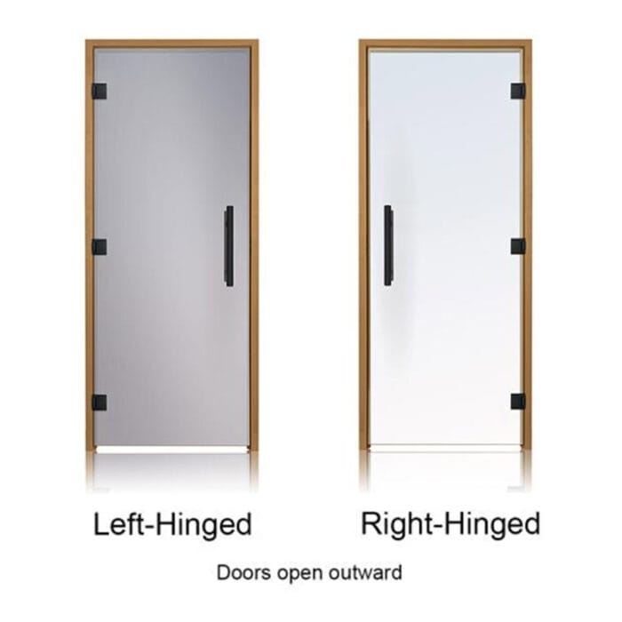 Glass Sauna Door 36" x 81" | Pre-hung | Clear & Tinted | Left/Right Swing - Image 6