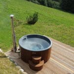 diy wood fired hot tub