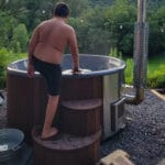 wood fired hot tub diy